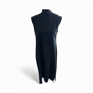 Eileen Fisher Elegant Black Sleeveless Dress